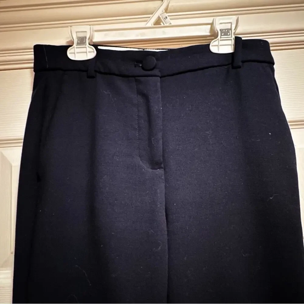 J. Crew Pants High Rise Cameron Dress Pant Navy Blue H6573 Size 4 Fall 2022